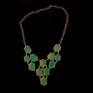 Green and Gold Necklace